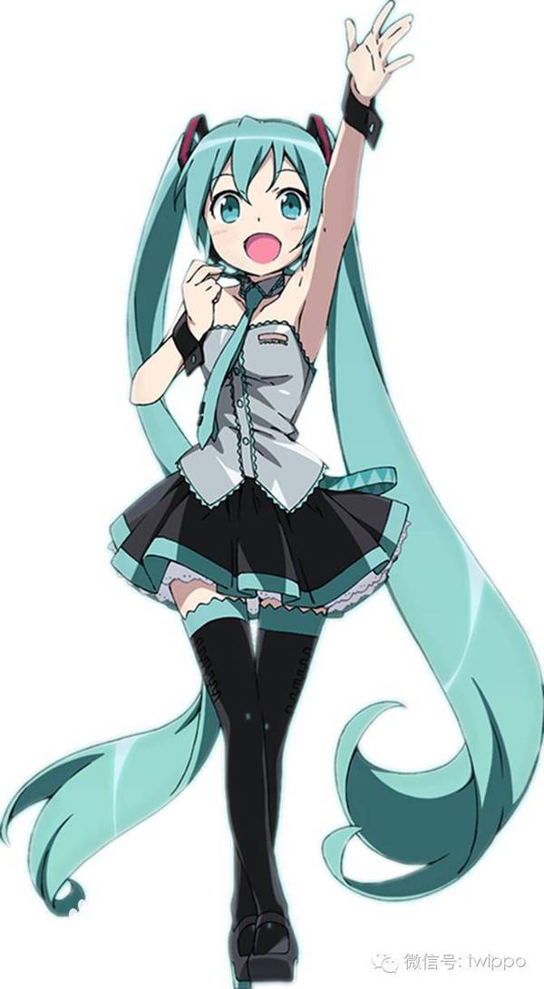 中,givenchy的总监ricardo tisci正在给虚拟人物形象初音未来(hatsune