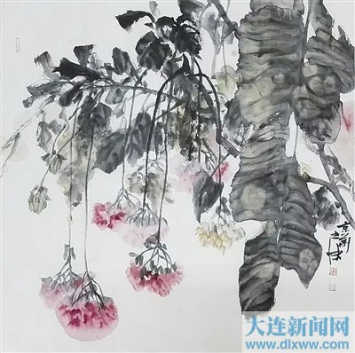 非洲芙蓉 68×68cm
