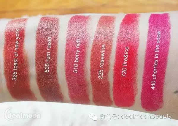 最全露华浓口红试色 | 开架完全不输大牌,一起去