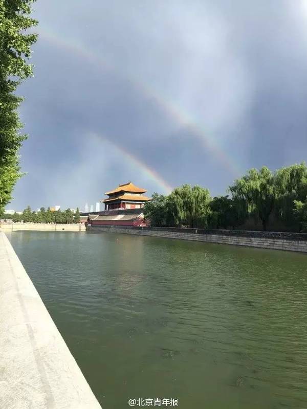 今儿下午4点48分的北京城天空是这样的,你看到了吗?