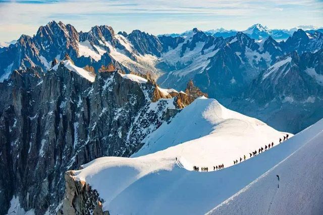 欧洲名山 17/ 阿尔卑斯山脉和勃朗峰