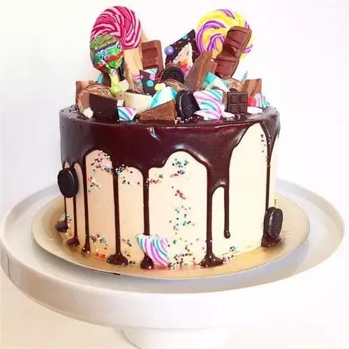 这些童话里走出来的半淋面蛋糕,已完美占据我的心