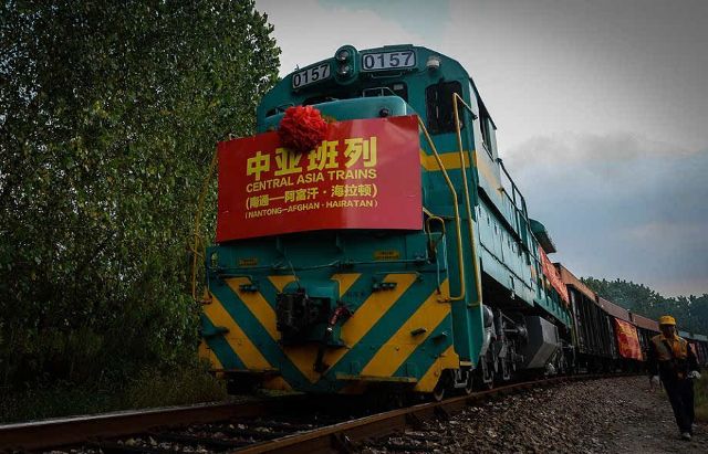 印媒:中国首发中亚班列直通阿富汗 开辟安全通道