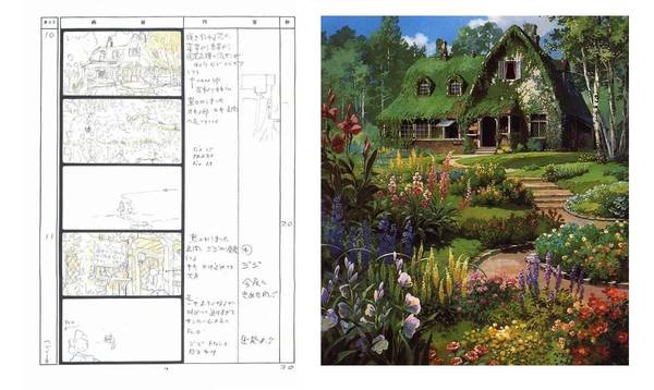 《魔女宅急便》分镜和美术