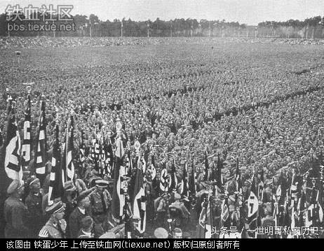 霸气侧漏的二战德国阅兵式的背后