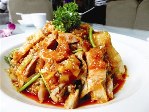 来一顿美味的鸭子宴吧!