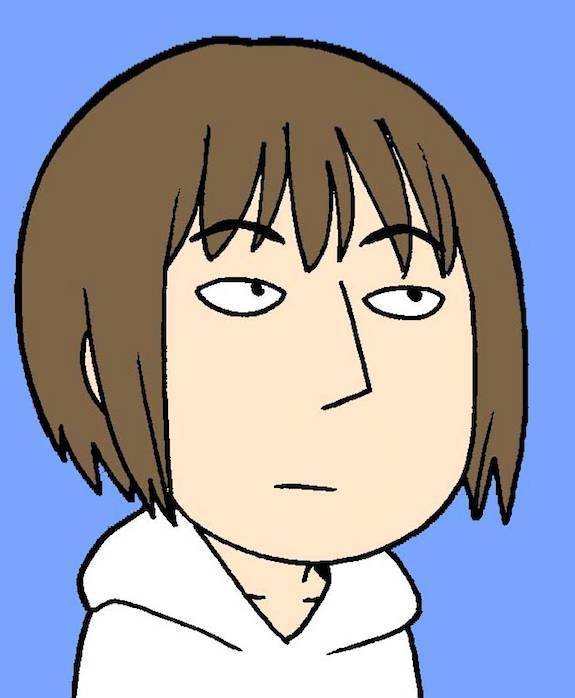 漫画家石黑正数的自画像