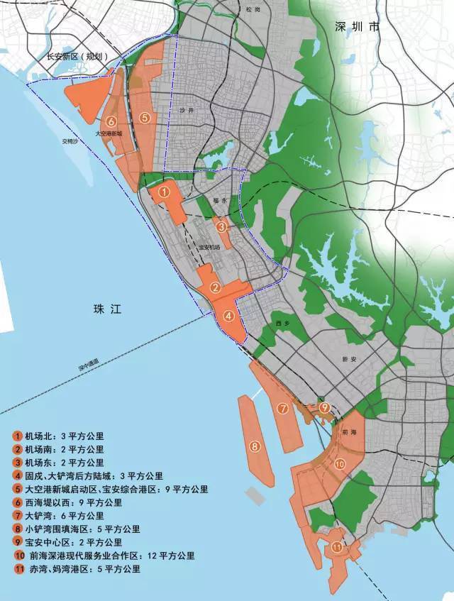 深圳港区分布图图片