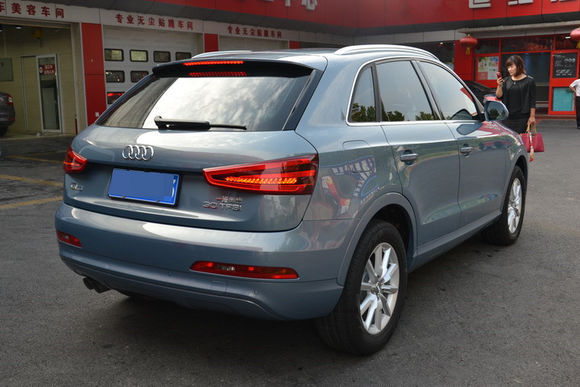 奥迪q3前挡3m晶锐70,侧后魅力沙龙效果图