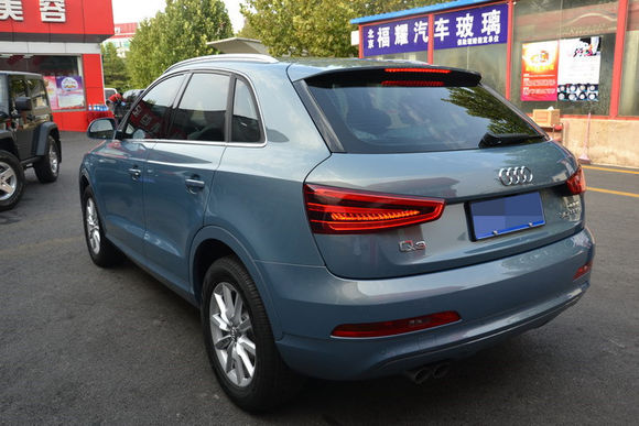 奥迪q3前挡3m晶锐70,侧后魅力沙龙效果图
