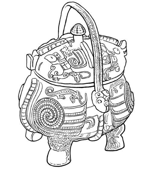 图片经授权,鸷鸟卣.