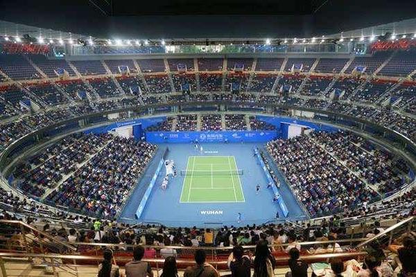 光谷国际网球中心座位图片