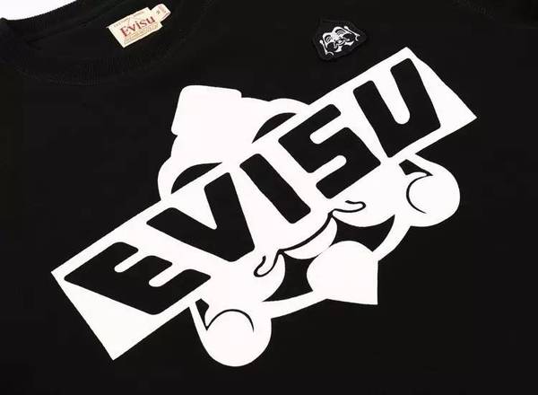 【t8530a】秋冬新款福神evisu专柜款 男士加绒印花纯棉圆领卫衣8530?