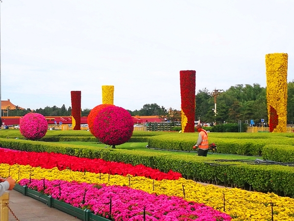 3d打印技术让天安门国庆花坛更精细美观 科技频道 手机搜狐