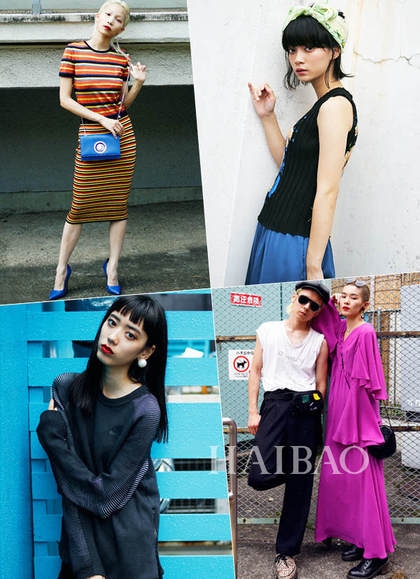 抓住夏末时光用靓丽色彩美出新高度日本街拍 新闻频道 手机搜狐
