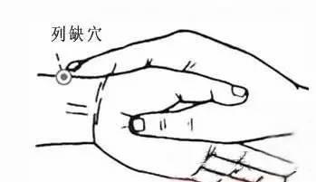 干咳重点穴位—— 列缺穴 照海穴