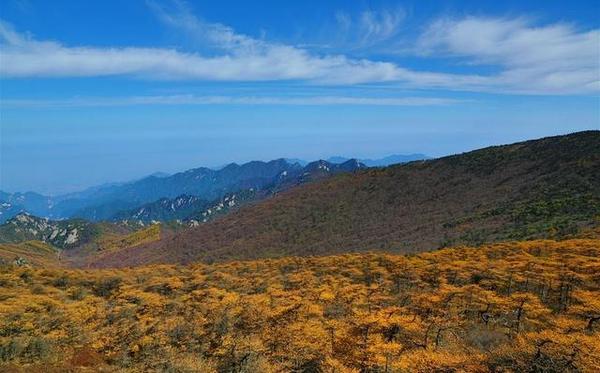 风云绝美 秋日登光头山风光无限好