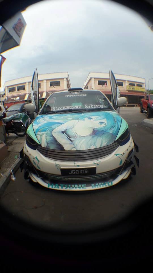 痛要彻底 否则被说汽配风 马来西亚的痛车改装风格 汽车频道 手机搜狐