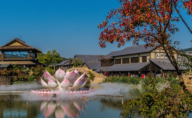 拈花湾不是日本京都 它的秋景却同样醉人 旅游频道 手机搜狐