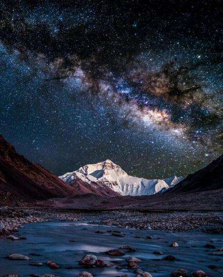 站在世界屋脊仰望星空 最美的天空是什么样的呢 旅游频道 手机搜狐