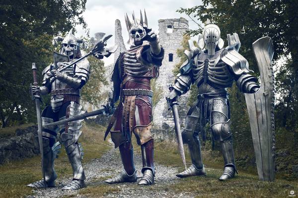 那名莱文家的骑士看见高卢眼睛里的疯狂,他大喊了一声,就像带回马拉松