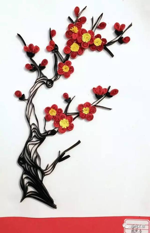 这所学校的纸贴画作品,美得不要不要的