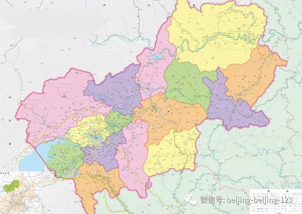延庆区地图各乡镇图片