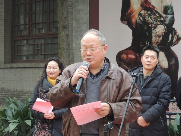 陕西历史博物馆陈列部副部长姜涛,西安秦砖汉瓦博物馆馆长任军宜,陕西