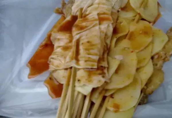 9.拌豆皮,土豆片