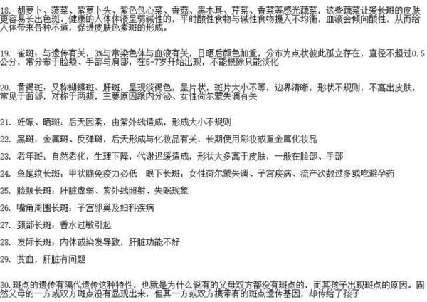 小广老师 你为什么会长斑点 你长的是什么斑点 时尚频道 手机搜狐