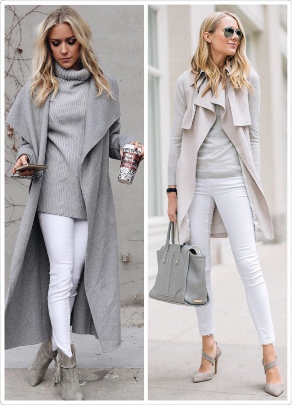 【冬季色彩灵感之】灰白搭配,低云飞雪的安静温柔