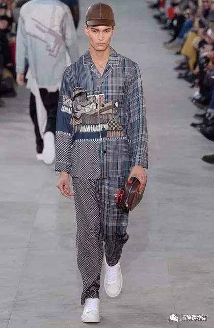 LV秋冬男装速写纽约潮男风