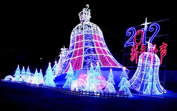 2017中国韩城"一带一路"国际灯光艺术节闪耀来袭