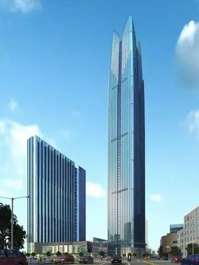 中国-东盟广西市长大厦:358米