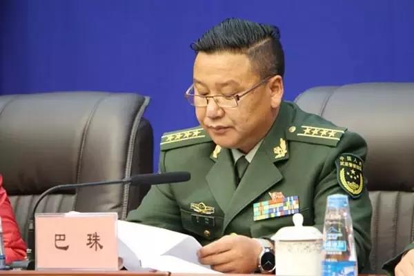 西藏公安边防总队副总队长巴珠