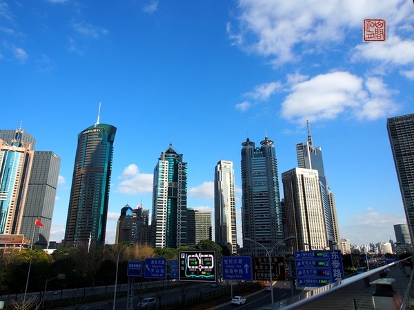 上海2017年春节 没有雾霾的日子多么美好