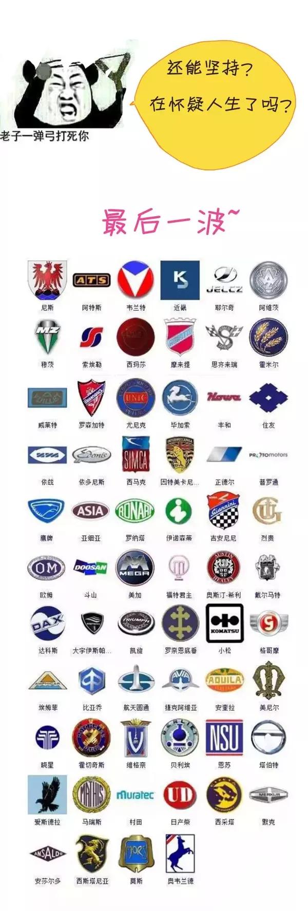 鹿酱畅行|全球汽车标志大全,你认识几个?