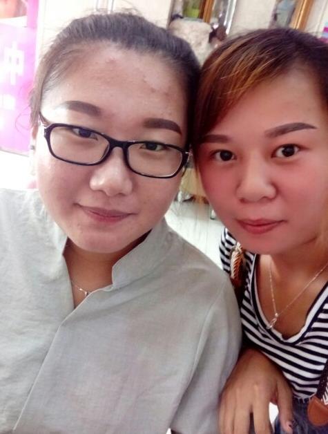 纹眉纹成这样,还说好看,姑娘你什么审美观?