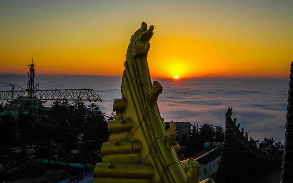 金堂云顶山风景区 真是个美妙的傍晚,工作的人儿哪有时间能够看到夕阳