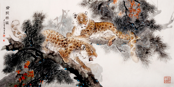 "狮虎专家"戴奇笔下的猛兽