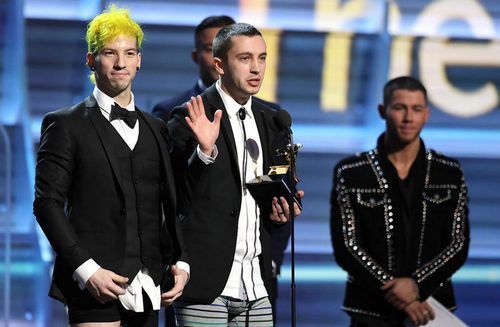 乐队twenty one pilots发表感言.