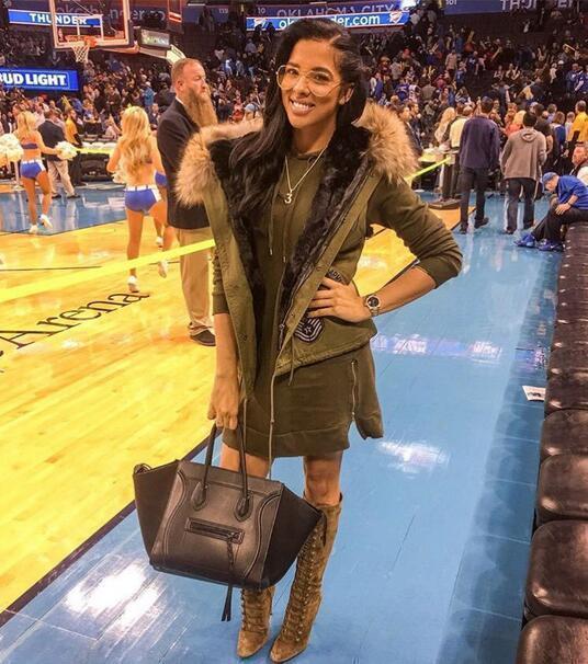 不过最令人艳羡的,还是他拥有一位娇艳美丽的女友kamiah adams.