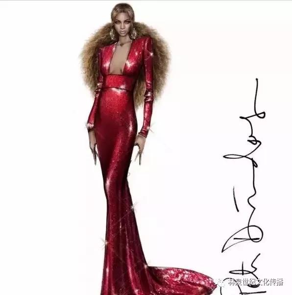 此次颁奖盛典最精彩的莫过于碧昂斯化身神话中的生育女神阿施塔特