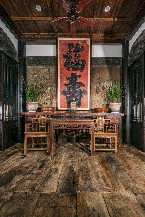 呈坎太守府 ,一个穿越400年时光的民宿