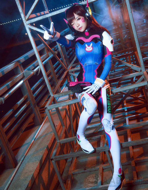 cosplay,cos,守望先鋒 d.va ,cos攝影,aa國際動漫 來自