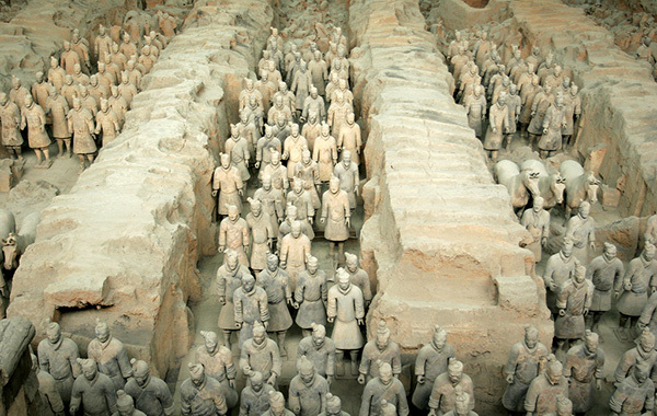 秦陵着手起诉安徽和欧洲"山寨兵马俑",要求停展并赔偿(组图)