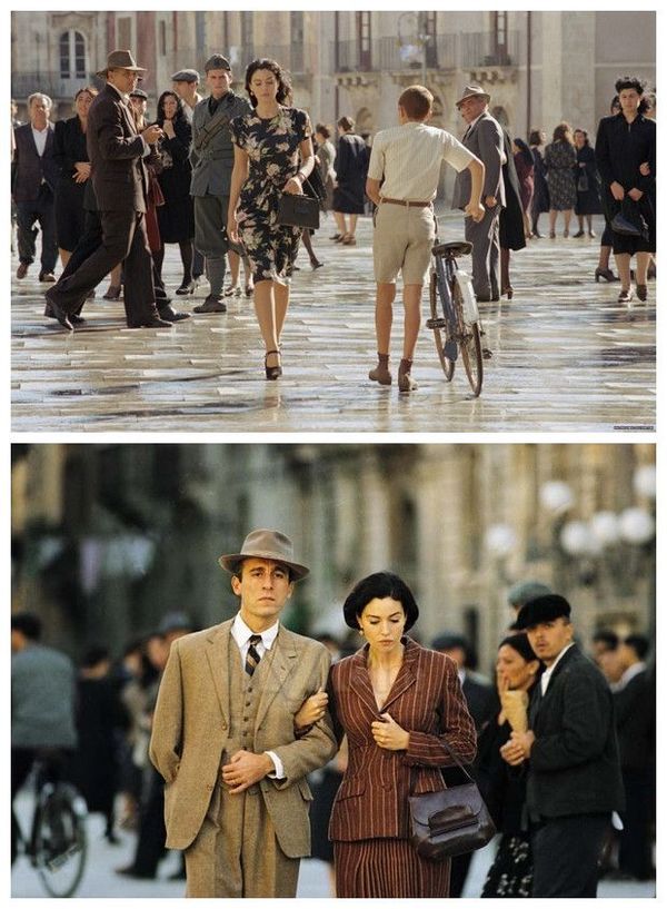 西西里的美丽传说 老去人物:女人