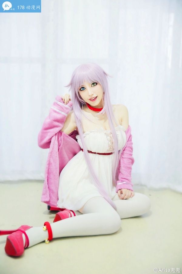 胸大颜好《k》neko猫cosplay,美女arisa鬼鬼作品