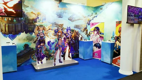 搬到了台北电玩展现场,同时还连袂展出了二次元arpg《魔女兵器》,新式