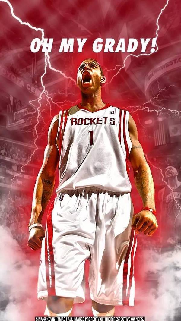 最强NBA麦迪海报图片